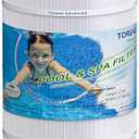 TOREAD Replacement for Pool Filter PA90, CX900RE, C900, Unicel C-8409, Filbur FC-1292, Posi-Clear Sta-Rite PXC95, Clearwater II ProClean 100, Aladdin 19002, 25230-0095S, 1 Pack