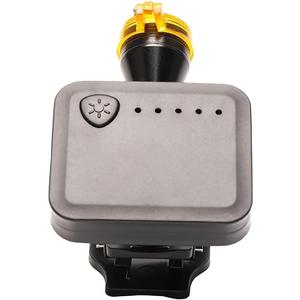 Alkita 3.5X420MM Binocular Loupe 5W Headlight Lamp Clip-on Loupes with Filter for Magnifier Black DY-007 + Aluminum Box