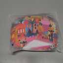 SPORLIKE Women One Piece Swimsuit Hole Out Bathing Suit Color Block Padded Swimwear(Castle/Geometry,X-Large)