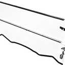 2-IN-1 Folding Windshield Replacement for 2016-2024 Kawasaki Teryx 800 KRF800F/ Teryx4 800 KRT800F 4x4 Windscreen Clear