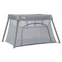Jeep Horizon Compact Travel 2-in-1 Play Yard and Bassinet, Light Grey, 46.5 x 31.5 x 27.5 inches