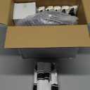 SUT 175 Pcs Black and Clear Plastic Dinnerware Set for 25 Guests, Include: 25 Dinner Plates, 25 Dessert Plates, 25 Pre Rolled Napkins With Silverware, 25 Cups, Disposable Plates for Party