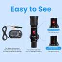 AQUANEAT Aquarium Heater, 300W Fish Tank Heater, Adjustable Submersible Water Thermostat with Digital Thermometer