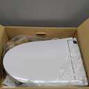 TOTO WASHLET C5 Electronic Bidet Toilet Seat with PREMIST and EWATER+ Wand Cleaning, Elongated, Cotton White - SW3084#01
