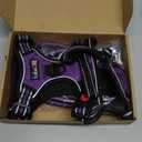 No Pull Dog Harness Adjustable Reflective Oxford Easy Control Medium Large Dog Harness with A Free Heavy Duty 5ft Dog Leash, M