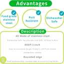 5 x Side Butterfly Cookie Cutter Set-3.9 Inch-Butterfly Biscui Cookie Cutters Fondant Molds