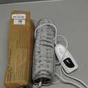 Deepsoon Heating Pad,Electric Heating Pads for Back,Neck,Moist Heating Pad for Abdomen Shoulder Knee Legs,Dry/Moist Heat&Auto Shut Off,Mother's Day Birthday for Men and Women,Light Gray,24x12 Inch