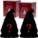 Hodao Christmas Gnome Figurines, Random 2-Pack  Resin holiday ornaments for indoor home decor, surprise gift-ready box, cute tabletop decorations, collectible mini figurines (2 styles random from 10)