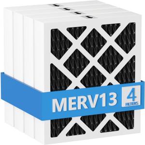 PN07126 MERV 13 Dehumidifier Carbon Filter Replacement Compatible with Sanidry Sedona Dehumidifier PN07126 Replacement Filter, 4 Pack Black