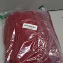 Eytino Plus Size Dresses for Curvy Women Square Neck Long Sleeve Pocketed Knitted Sweater Dress, 2X Burgundy