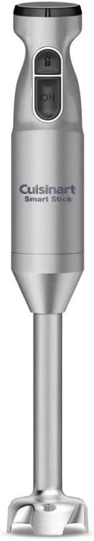 Cuisinart Smart Stick Two-Speed Hand Blender, Powerful Immersion Blender with 300-Watt Motor Blends Shakes, Smoothies, Puree, Baby Food, Soups & Sauces, CSB-175SVP1, Silver