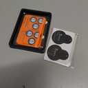 TOCOL for iPhone 15 Pro Max Camera Lens Protector/iPhone 15 Pro Camera Lens Protector Tempered Glass HD Individual Scratch Resistant Cover Accessories Case Friendly 2 PackBlack