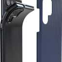 Crave Galaxy S22 Ultra Case, Shockproof Protection Dual Layer Case for Samsung Galaxy S22 Ultra 5G (6.8 inch) - Navy