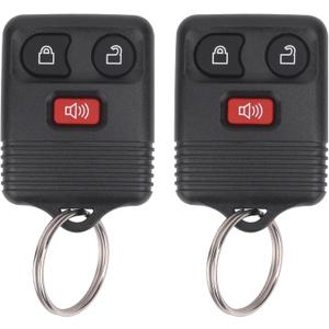 Vurkcy Keyless Entry Remote Key Fob Compatible with Ford F150 F250 F350 Escape Expedition Explorer Ranger, Lincoln, Mercury, Mazda and More, Replacement for CWTWB1U331 CWTWB1U345, 3 Button (Pack of 2)