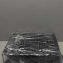 Delifox 7-Compartment Wall Mounted Hanging File Organizer Cubicle Wall File Holder Vertical Document Organizer for Office Home, Black