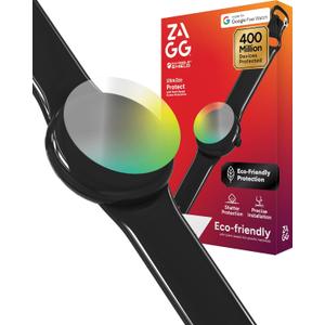 ZAGG Ultra Eco Google Pixel Watch 4 (41mm) Screen Protector  Scratch Protection, Made with Plant-Based Materials, InvisibleShield, SelfHealing NanoMemory, Easy Installation