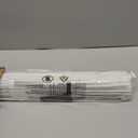 LazBlinds No Tools No Drill Cordless Roman Shades for Windows, Blackout Thermal Insulated UV Blocking Window Blinds, Room Darkening Fabric Blinds for Indoor Windows, 27'' W x 64'' H, Off White