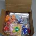 JOYIN 28PCS Valentines Day Gift Cards with Mochi Squishy Toys, Kawaii Sea Animals Mochi Squeeze Toys, Stress Relief Fidget Toy for Kids Valentine Classroom Exchange, Party Favors Prizes