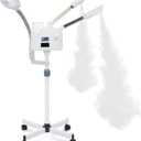 VARIPOWDER 3 in 1 Professional Facial Steamer for Face with Hot & Cold Nozzle 5X Magnifying Lamp Facial Steamer for Esthetician vaporizador Facial Use at Home or Spa