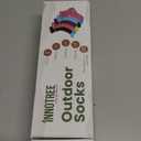 innotree Merino Wool Hiking Socks for Women Quarter Ankle Thermal Cushion Moisture Wicking Socks,5 Pairs, Small