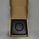 Smart WiFi Wireless Doorbell Chime for Google Nest, Ring, Blink App-Connected with LED Light, No Wiring Required (Pack of 1, Black)