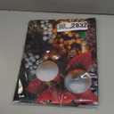 Christmas Snowman and Lights Table Runners and Placemats Set of 4 - Festive Holiday Design with Snowman,, and Sparkling Lights, Perfect for Winter Celebrations (121)