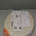 KOHLER K-4775-47 Brevia Round Toilet Seat with Quick-Release Hinges And Quick-Attach Hardware For Easy Clean, Almond