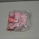 4 Pcs Valentine's Day Wooden Tiered Tray Decor, Love Truck Decorations Gifts for Lover Wife Husband Boyfriend Girlfriend, Valentine Table Centerpiece for Home Kitchen Bedroom Decor (Deep Pink)