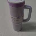 Ello Oasis 18oz Stainless Steel Kids Tumbler with Handle & Retracting Straw, 100% Leakproof, Double-Wall Vacuum Insulated, Kids Water Bottle for School, BPA Free, Dishwasher Safe, Purple Holographic