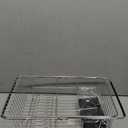 JASIWAY Dish Drying Rack in Sink, Expandable Stainless Steel Dish Drainers for Kitchen Counter, Dish Dryer Rack for Inside Sink, Over The Sink Dish Racks with Utensil Holder, Silver