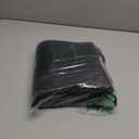 IM HOME Waffle Bath Mat Set 2 Piece Black, Woven Modern Bath Rug Mats, Absorbent Non Slip Bath Floor Mat, Soft Washable Boho Bath Rugs with Tassels for Bathroom, Bedroom, Kitchen, Tub