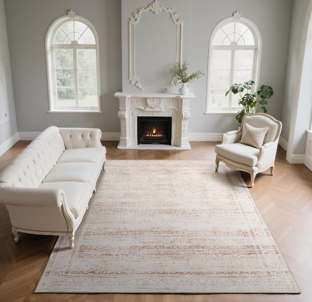 Washable Area Rugs for Living Room,Bedroom,Dining Room,Nursery 