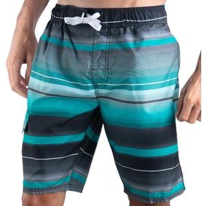 Kanu Surf Mens Barracuda Swim Trunks (Blue, XL)