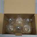 Vintage Edison LED Bulb, Antique 40W E26 Bulb, Warm White 2700K, Pack of 6 (Non Dimmable)