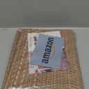 3x5 ft Area Rug - Machine Washable Non-Slip Boho Rug for Living Room, Woven Rug for Bedroom, Dining Room, Home Office - Soft, Lightweight, Stain-Resistant, Soundproof - Light Taupe Brown