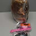 26"-28" Light Auburn Hair Mannequin Head Practicing Braiding, Cosmetology Mannequin Head with Hair for Styling, Training Doll Head for Group Practice Braids Skills and Have Fun