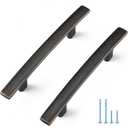 Ravinte 10 Pack Cabinet Handles 3 Inch Oil Rubbed Bronze Kitchen Cabinet Handles Drawer Pulls for Kitchen Cupboard Arch Cabinet Pulls for Dresser Drawer Curved Cabinet Hardware