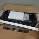 Clothes Rack, Clothing Rack for Hanging Clothes, 4 Tiers Adjustable Closet Organizer System with Drawer | Double Rods | Side Hooks | Load 445lbs | 23" L x 13.18" W x 78.74" H | Black