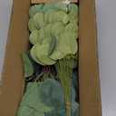 Giegxin 90 Pcs 3 Kinds Mixed Artificial Eucalyptus Leaves Stems Bulk Silver Dollar Leaves Picks Dried Eucalyptus Bundle Faux Spray for Wedding Vase Bouquet Floral Arrangement (Green)