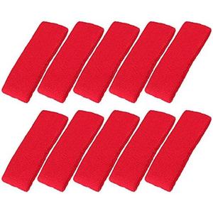 Mallofusa ® 10 PCS Sports Basketball Headband/Sweatband Head Sweat Band/Brace Gift Party Outdoor Activities
