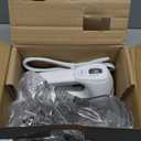 Hamilton Beach Professional 5-Speed Electric Hand Mixer with High-Performance DC Motor, Slow Start, Snap-On Storage Case, Stainless Steel Beaters & Whisk, White (62652)