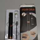 Heated Eyelash Curler - 2-in-1 Clip-Type Design, 3 Temperature Modes, USB Rechargeable Electric Eyelash Curler, Natural Curling 24H Long-Lasting Curl, Gift for Women, Brown Black A1