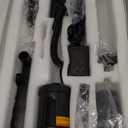 AKKEE Aquarium Vacuum Gravel Cleaner, 36W Electric Fish Tank Cleaner Vacuum, 8 In 1 Multifunctional Aquarium Cleaner for Automatic Water Change, Wash Sand, Water Circulation and Timed Off (Red)