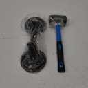 Floor Gap Fixer Tool for Laminate Floor Gap Repair Include Suction Cup and Mallet (Can't use on scraped surface floor) (Blue)