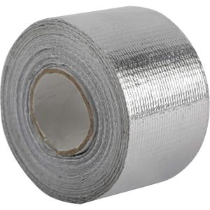 AuInn Self-Adhesive Heat Reflective Heat Resistant High Temperature Tape Fiberglass Heat Shielding Foil Tape (1.5 Inch 29.53FT)