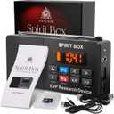 Spirit Box Kit Compact Ghost Hunting Equipment with Fast Sweep & 6+ Hours Use of EVP Recording, 32GB Card Included