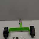 Fabbay Adjustable Support Wheels Auxiliary Wheels 26mm(1 Inch) and 28mm(1.1 inch) Weed Walk Behind String Trimmer for Weed Grass Cutter Gas String Trimmer(Green)