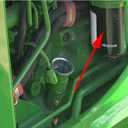 RE551508 Fuel Filter Element Replacement for John Deere 5085E 5100E 5085M 5115M 5090E 5100R Tractor 6110R 6110M 6130R Loader 210L 310L Replaces DZ115390
