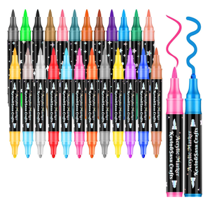 Amafgle Dual Tip Acrylic Markers