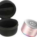 LENRUE Portable Wireless Bluetooth Speaker with Built-in-Mic,Handsfree Call,AUX Line,HD Sound and Bass for iPhone Ipad Android Smartphone and More (Pink+case)